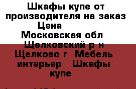 Шкафы-купе от производителя на заказ › Цена ­ 30 000 - Московская обл., Щелковский р-н, Щелково г. Мебель, интерьер » Шкафы, купе   